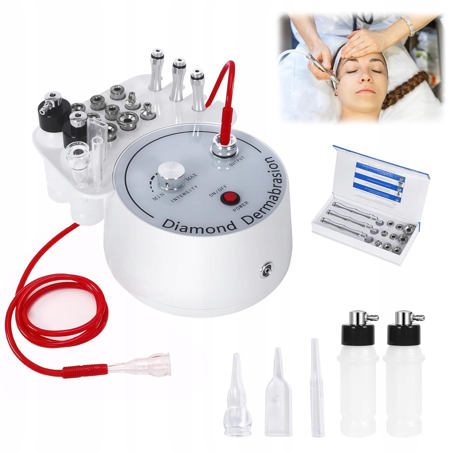 Urządzenie do mikro dermabrazji 3 w 1 G3007