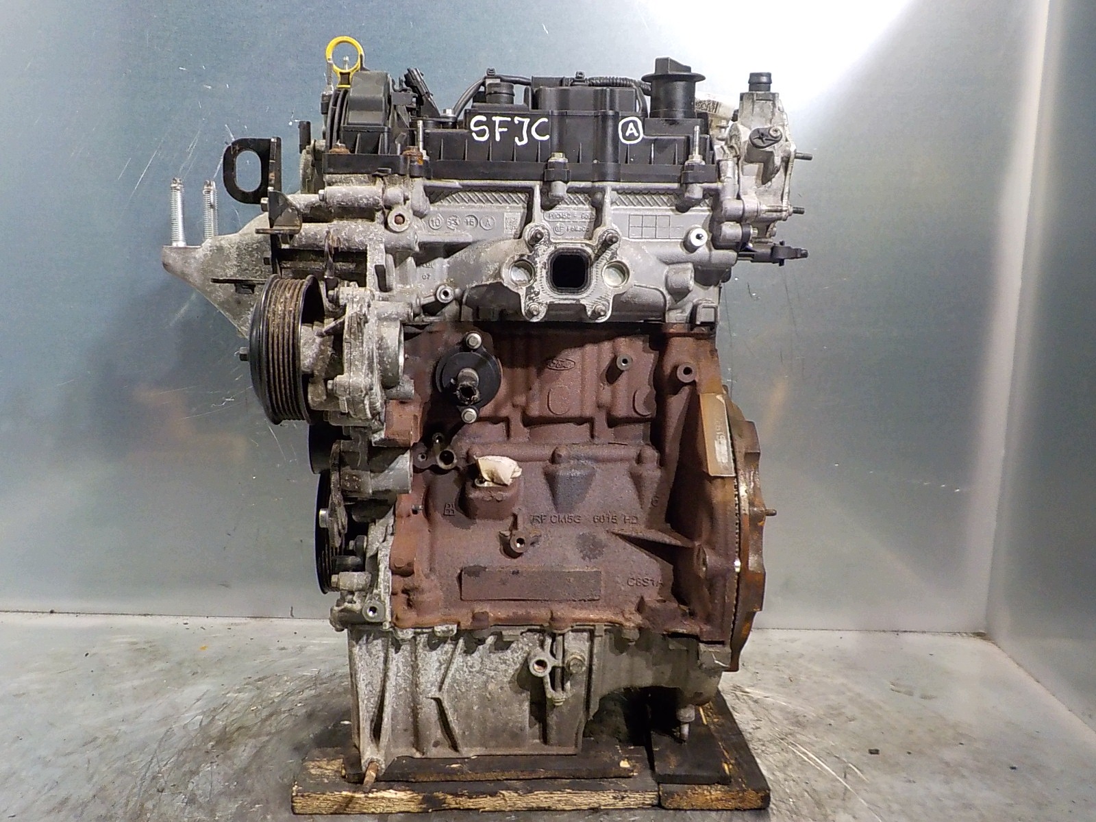 FORD B-MAX FIESTA MK7 engine 1.0 ECOBOOST SFJC PRZEBIEG 133 TYS.