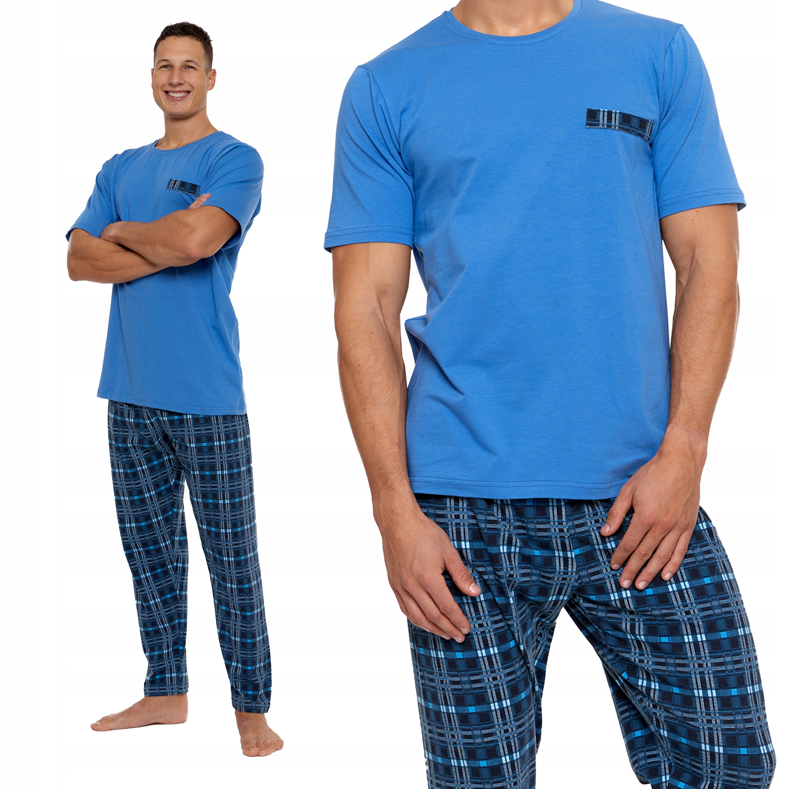 

Moraj Lekka Piżama męska 6800-003 bawełna 3XL