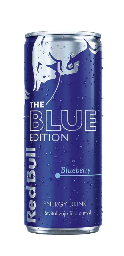 Levně Red Bull energy drink, 12 x 250 ml, Edition Blue