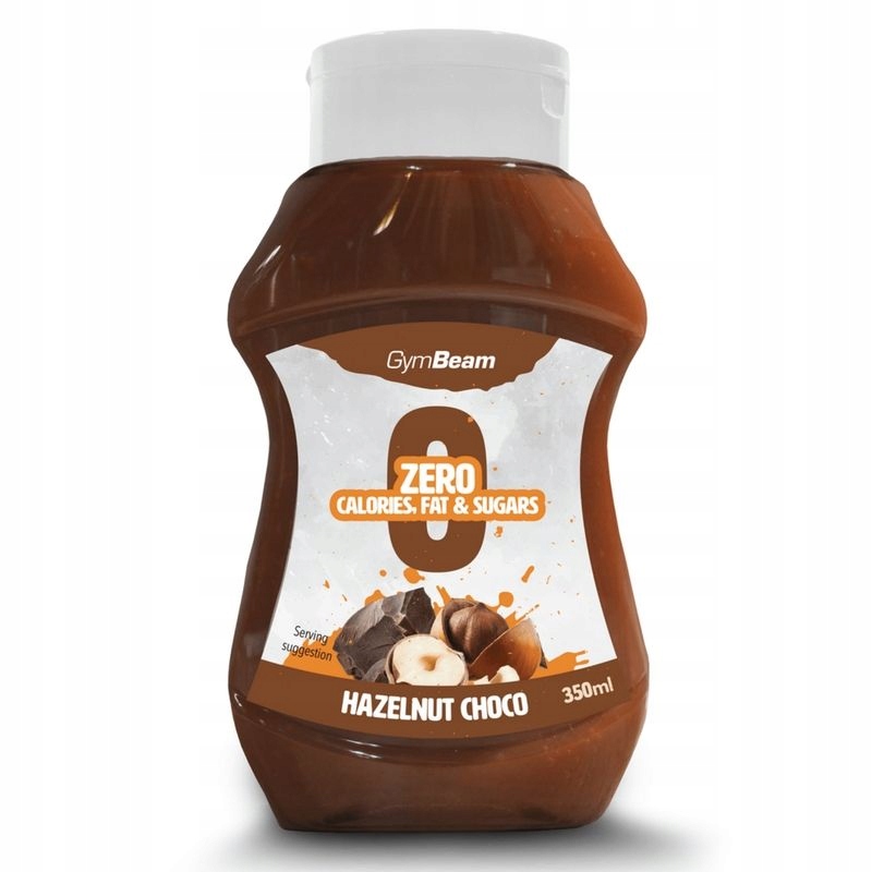 Krém čokoláda lískový ořech GymBeam veganský 350 g
