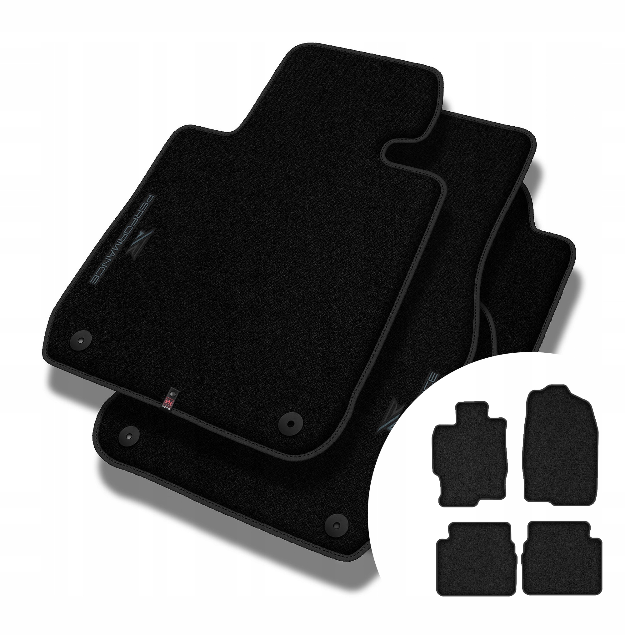 Velúrové koberčeky Performance Premium pre Mazda 6 II 2007-2012