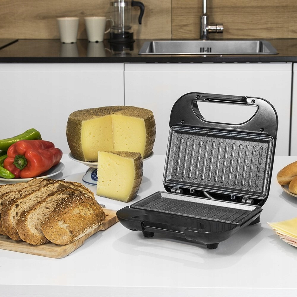CECOTEC Opiekacz Do Kanapek Z Powłoką Nieprzywierającą 750W 2 Kanapki — miniatura 3