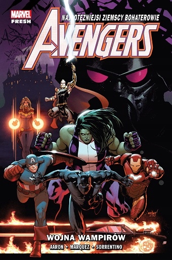 Avengers WOJNA WAMPIRÓW Tom 3 Marvel Fresh NOWY folia Autor Andrea Sorrentino David Marquez Jason Aaron