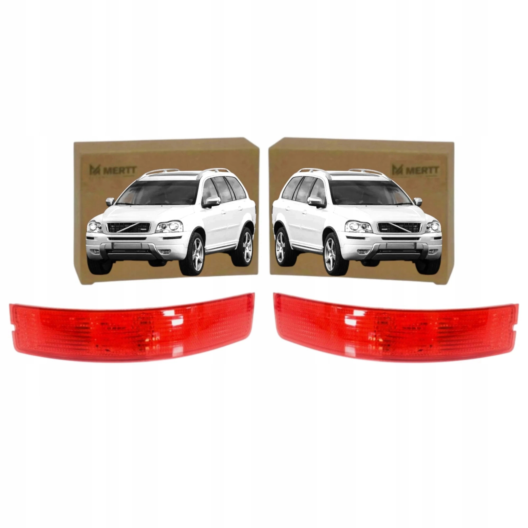 Volvo XC90 2006-2014 Nové Zadní Mlhové Světlomety Levé Spodní Sada