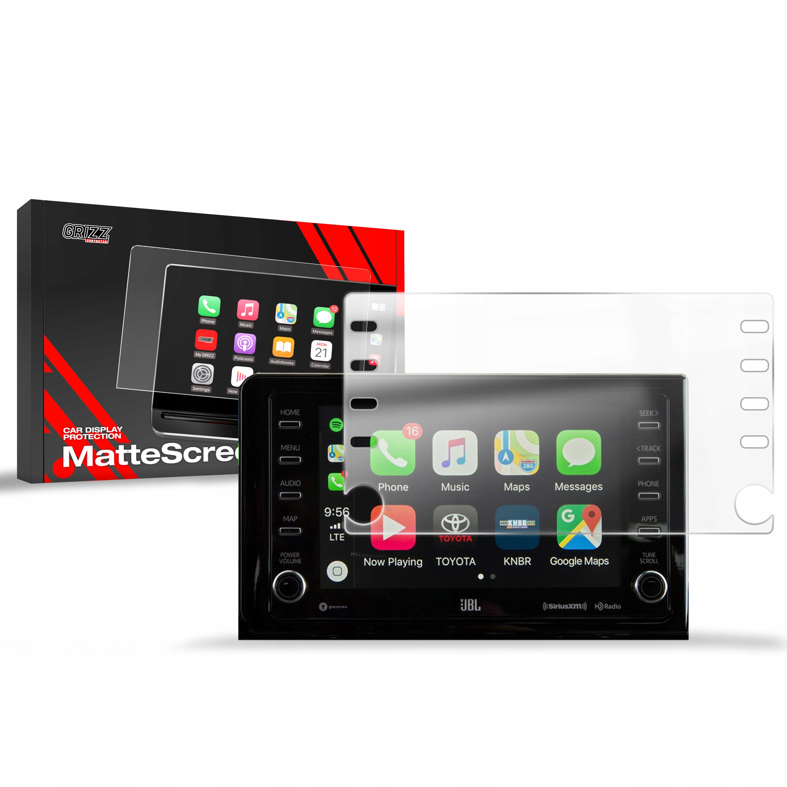 Fólie na displej (matná), Toyota Hilux, 2025- , Display 8"