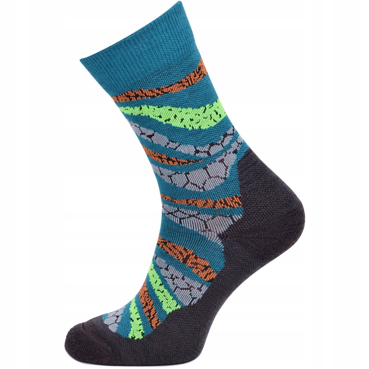 Skarpety trekkingowe sportowe termoaktywne 75% wełny merino merynosa 42-45