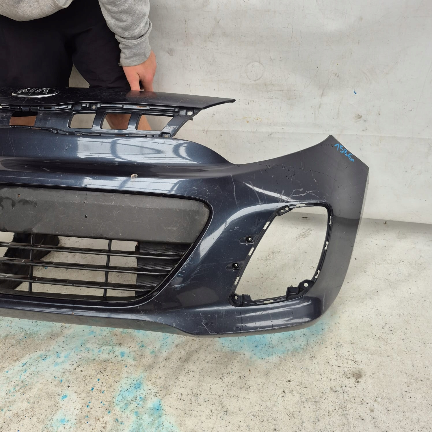 KIA RIO III 3 HB LIFT 14-17 bumper front front