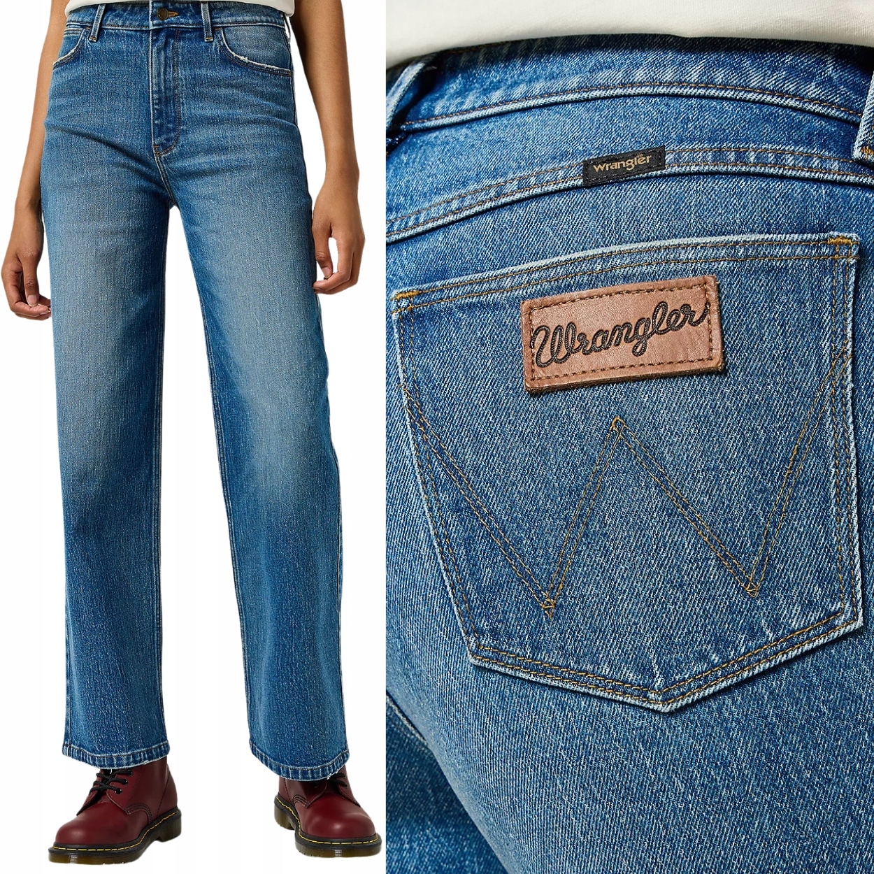 Wrangler Loose Straight volné dámské džíny s vysokým pasem W31 L32