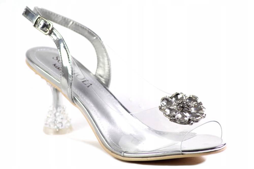 

Sandały Sca'viola H-03 Silver Srebrne