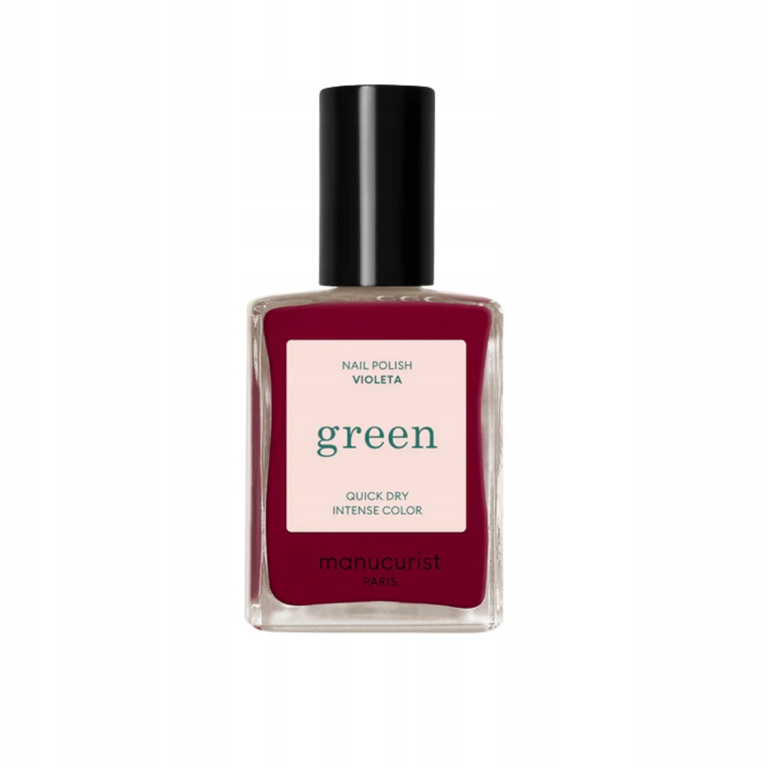 Manucurist Green Lak na nehty Violeta (Burgund s fialovou barvou) 15 ml