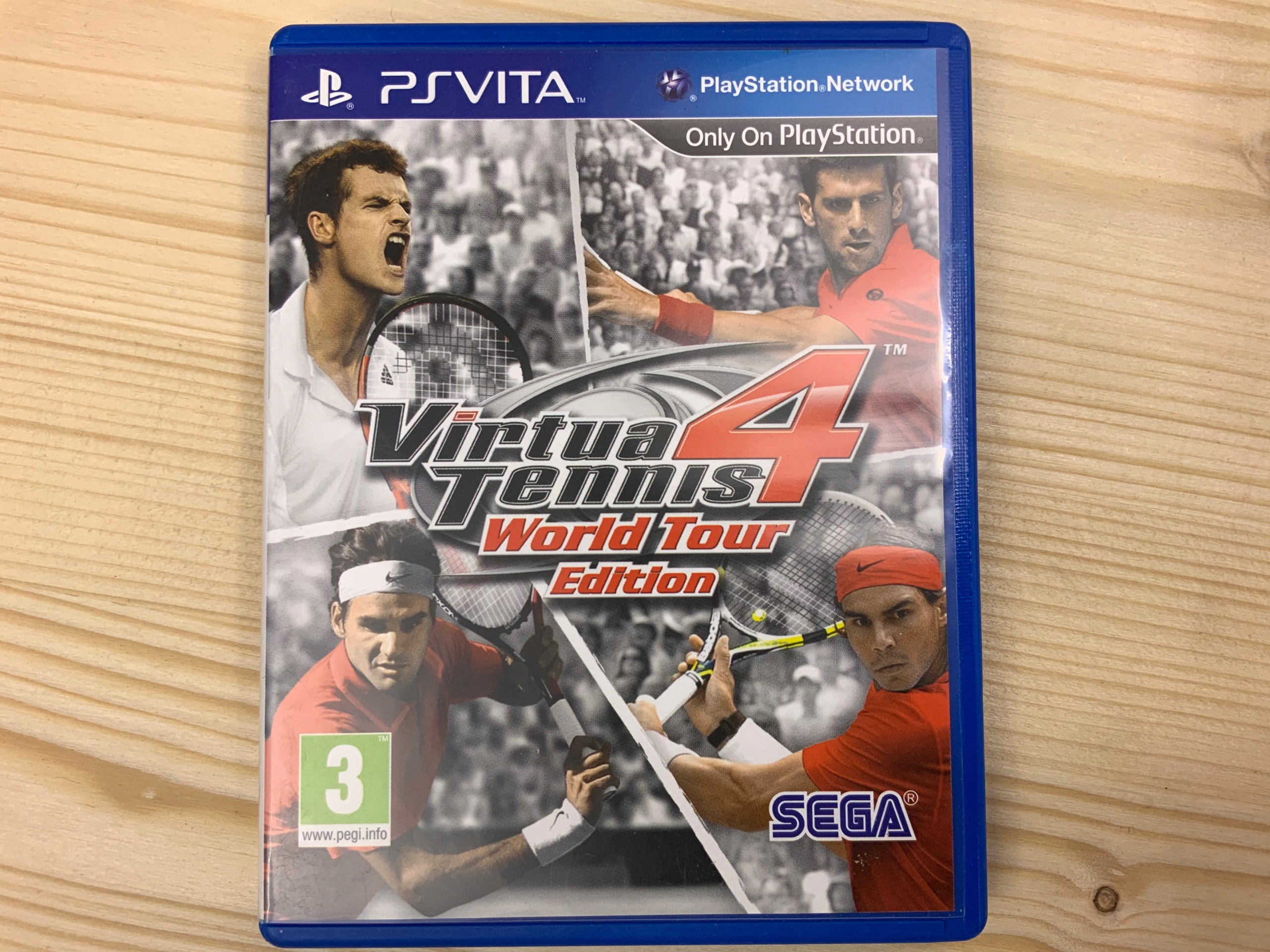 VIRTUA TENNIS 4 WORLD TOUR EDITION dyskietka bdb+ PS VITA Tematyka sportowe