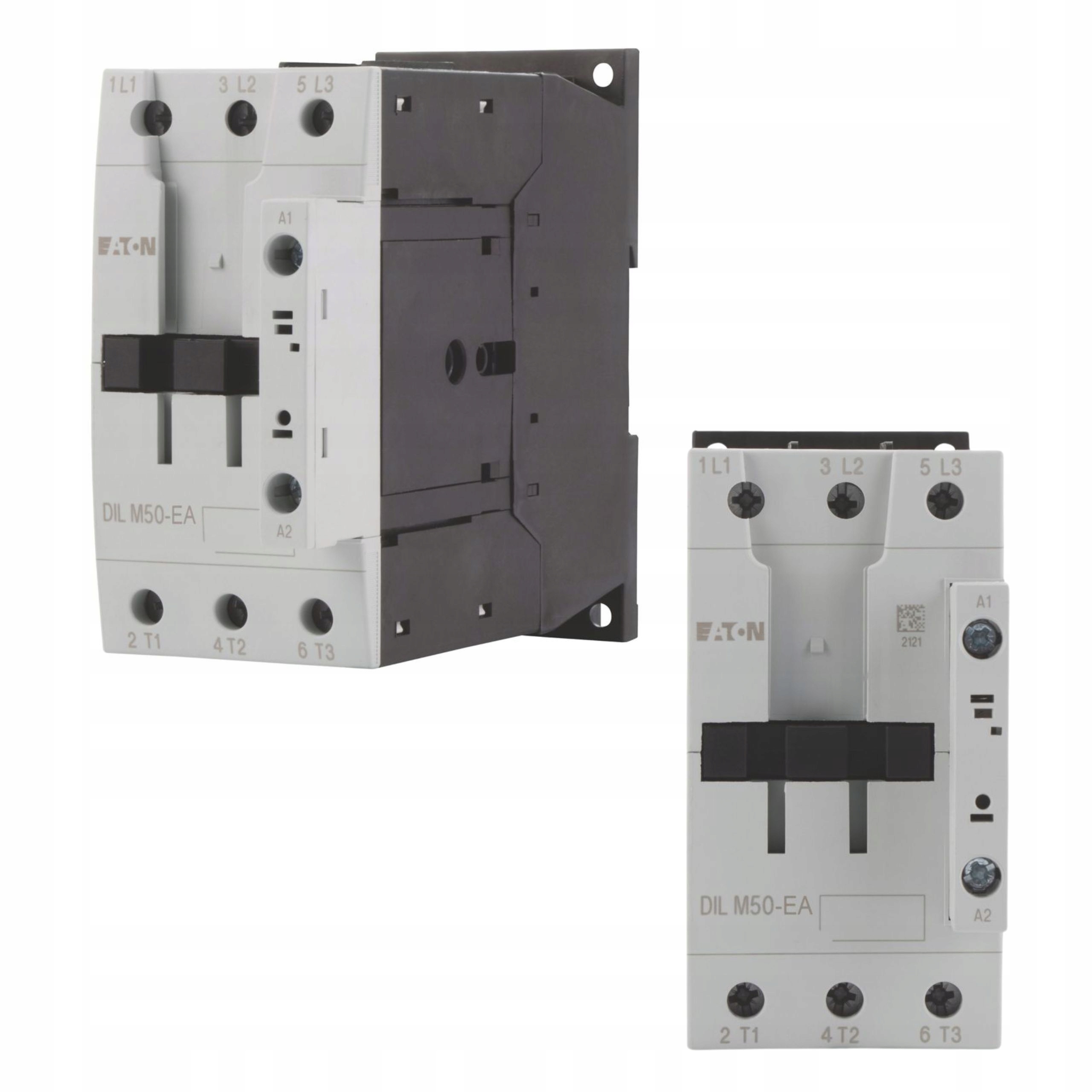 Stýkač výkonu DILM 22kW/400V, ovládanie 220VAC, 50A 3P 190011 Eaton