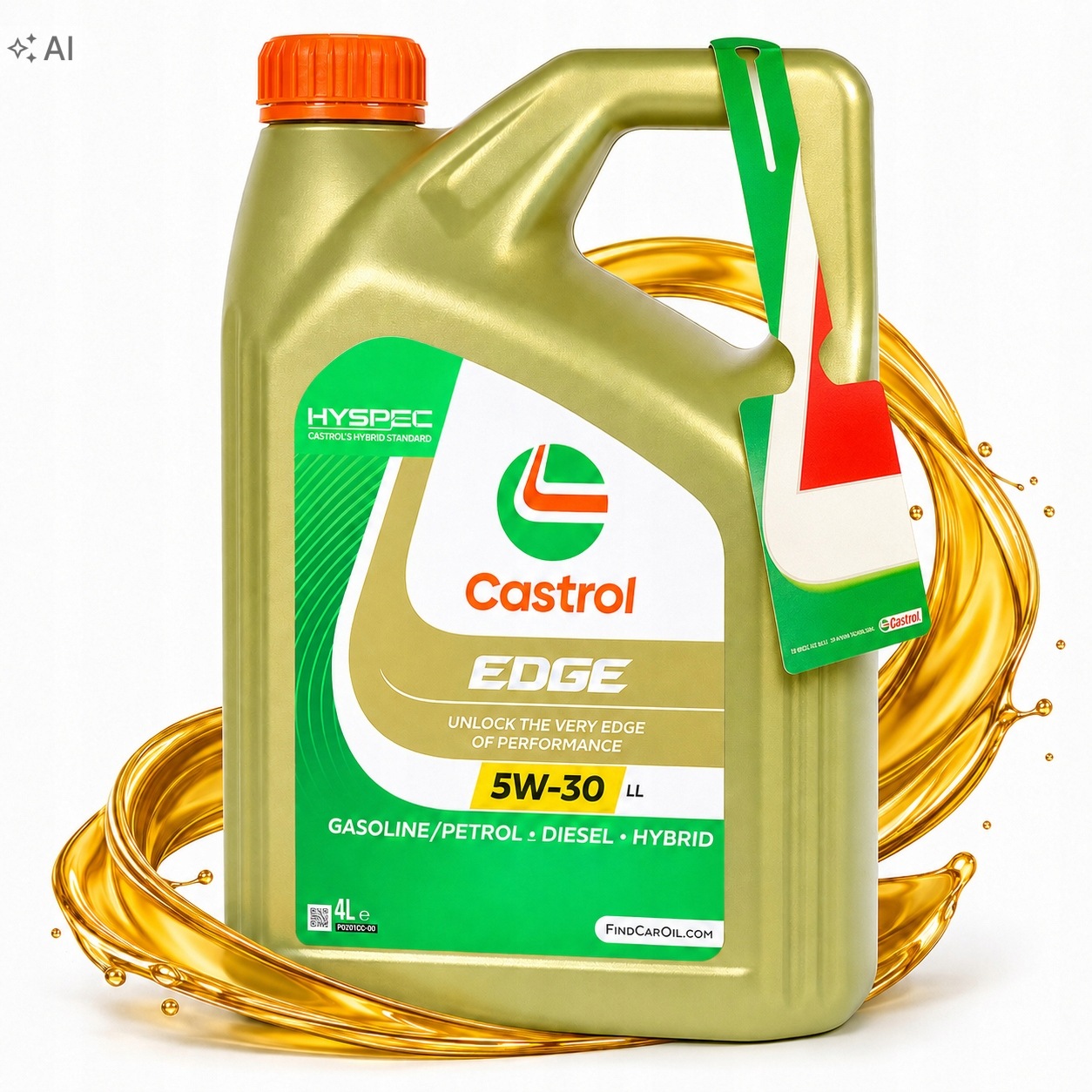 Castrol Edge 5W30 LL Titanium 4L Olej Vw 504.00 507.00 Bmw LL-04
