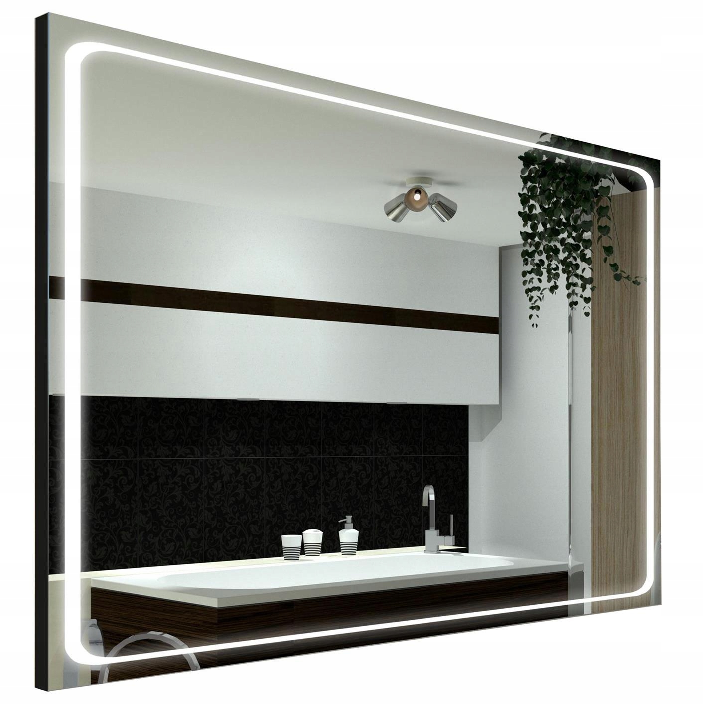 Zrcadlo Jednoduché Barcelona Premium 140 x 80 cm