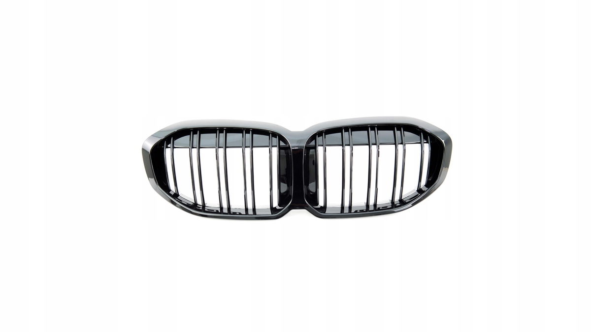 Gril Bmw 1 F47 s dvojitými rebrami Gloss Black