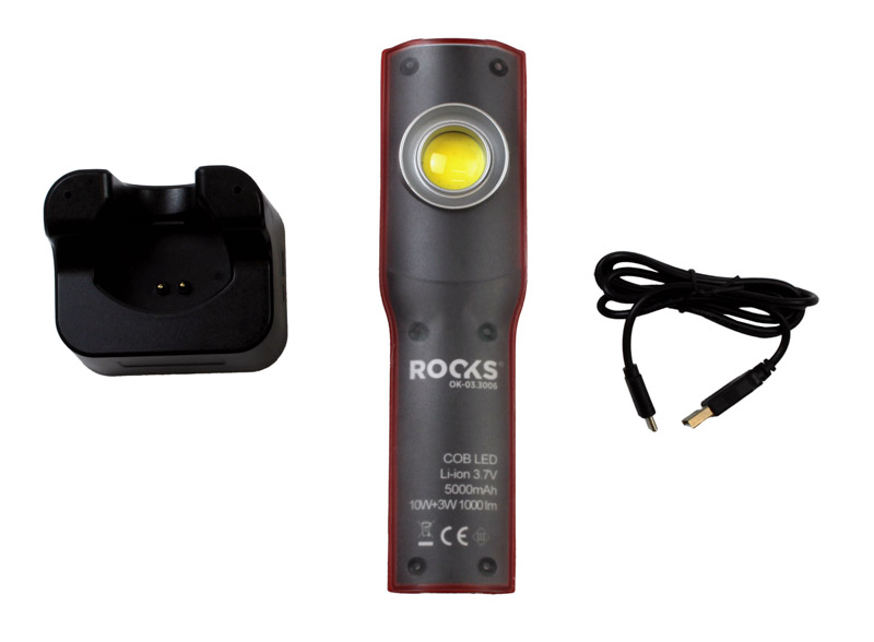 Rooks Cob Led Dielenská Lampa, 10+3W, 1000 LM