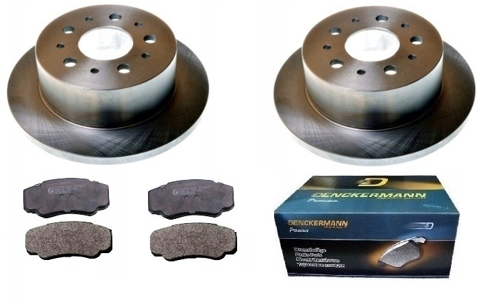 Kotouče pro destičky Citroen Jumper Fiat Ducato Peugeot Boxer 2002-2006 Zadní 1.8T