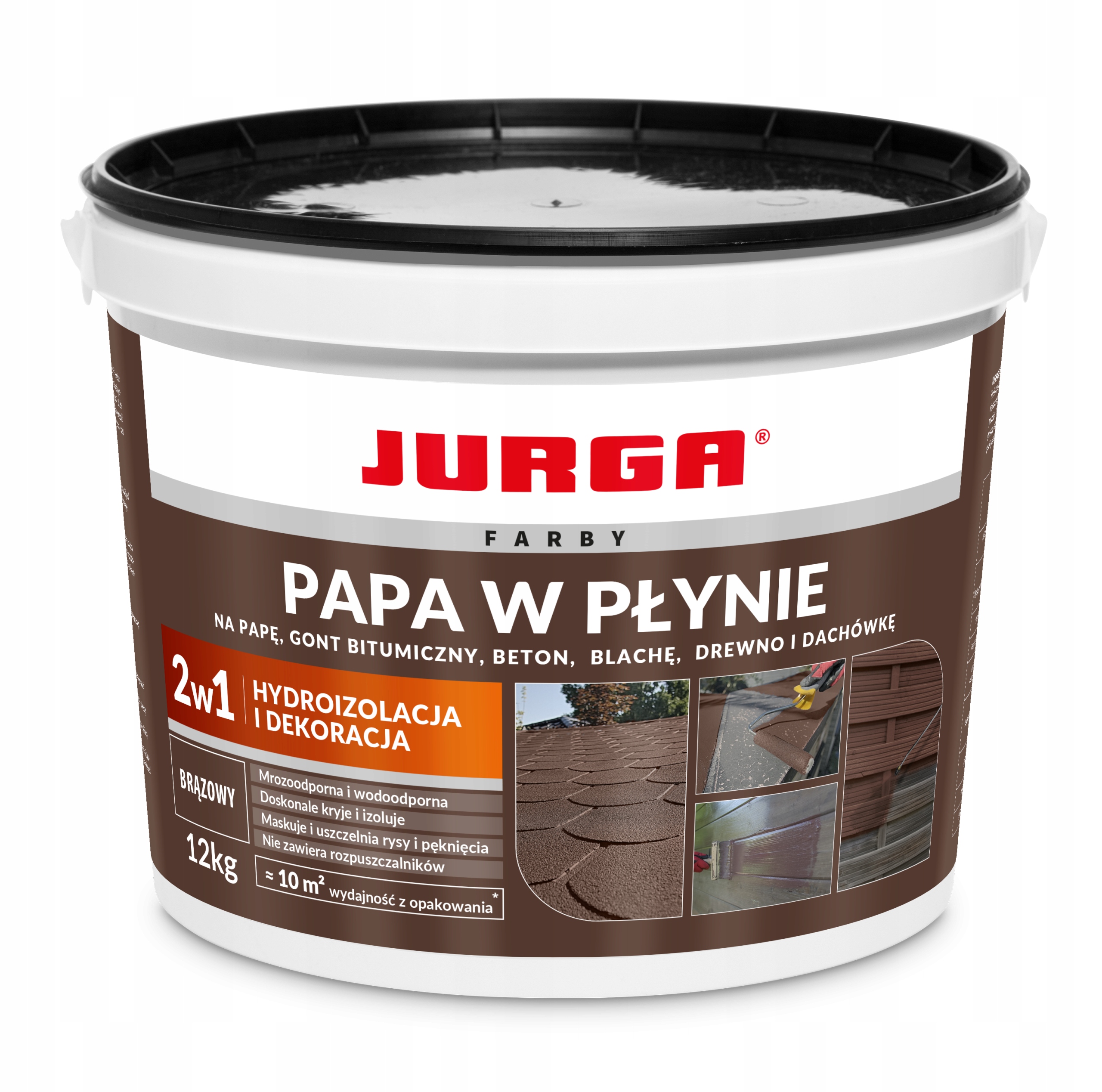 Papa W Płynie Brązowy 12KG Jurga