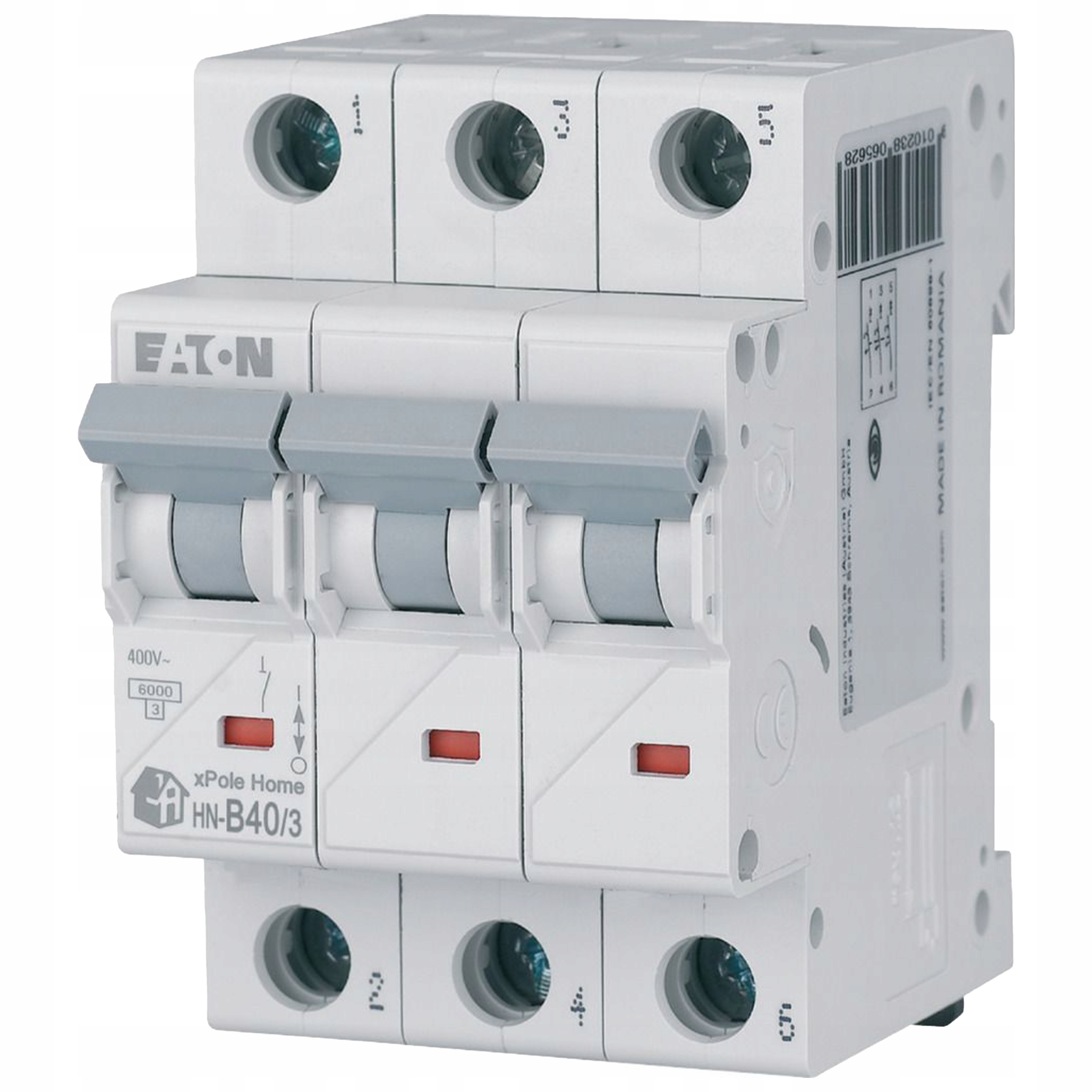 Eaton Nadproudový Spínač 3P B40 xPole Home HN-B40/3 Eaton 194885