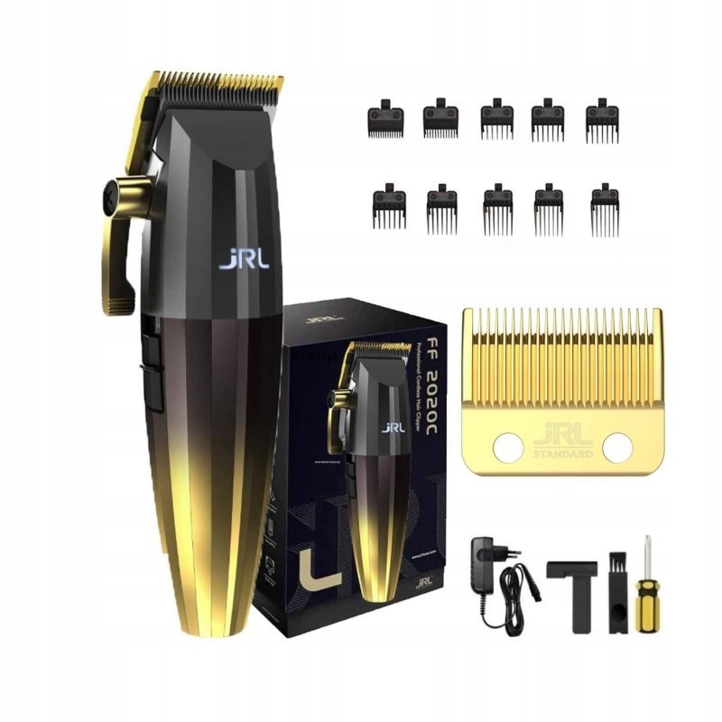 Maszynka do Strzyżenia Włosów Jrl FF2020C 240 min Złota Bezprzewodowa