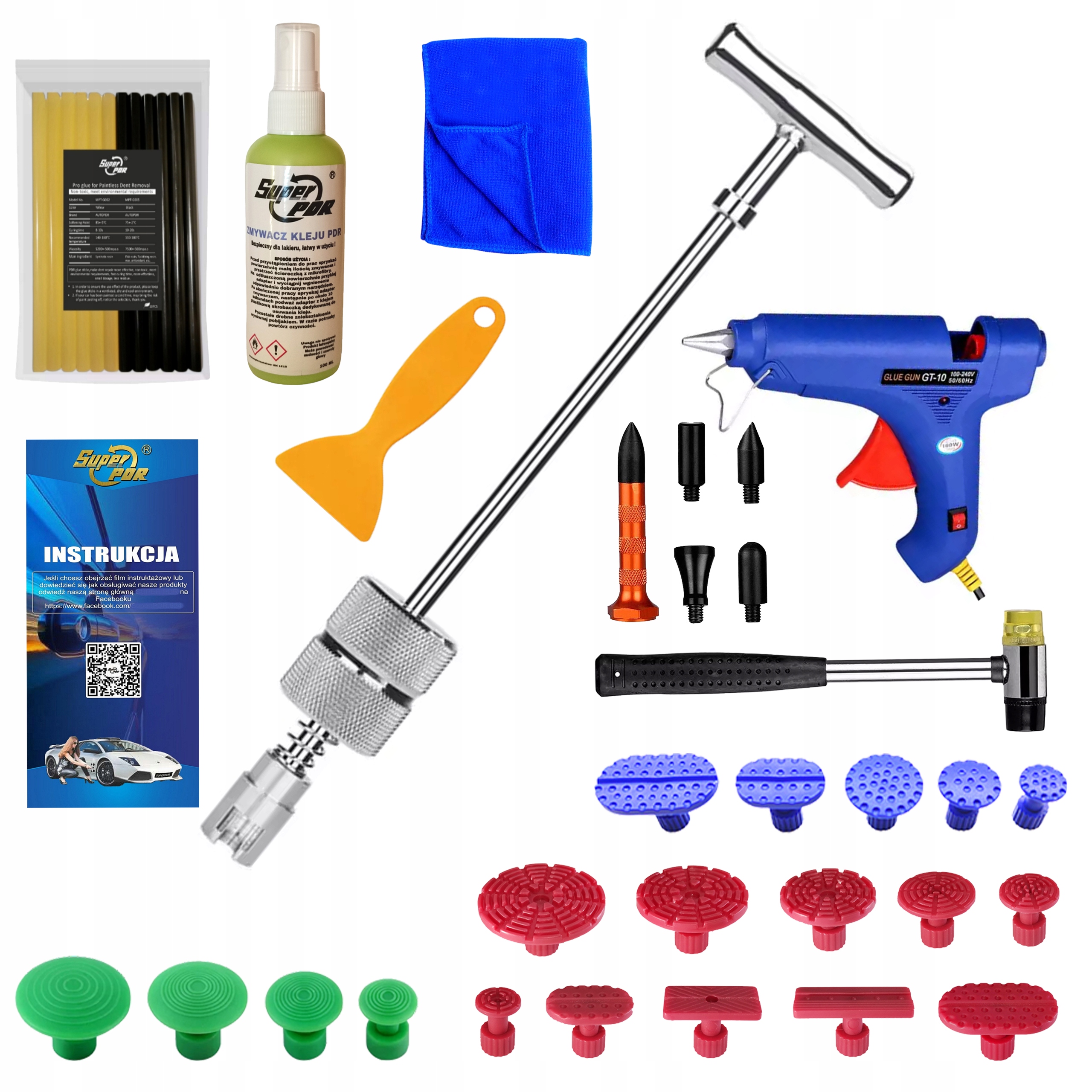 Setrvačné kladivo Sada pdr Pistolet