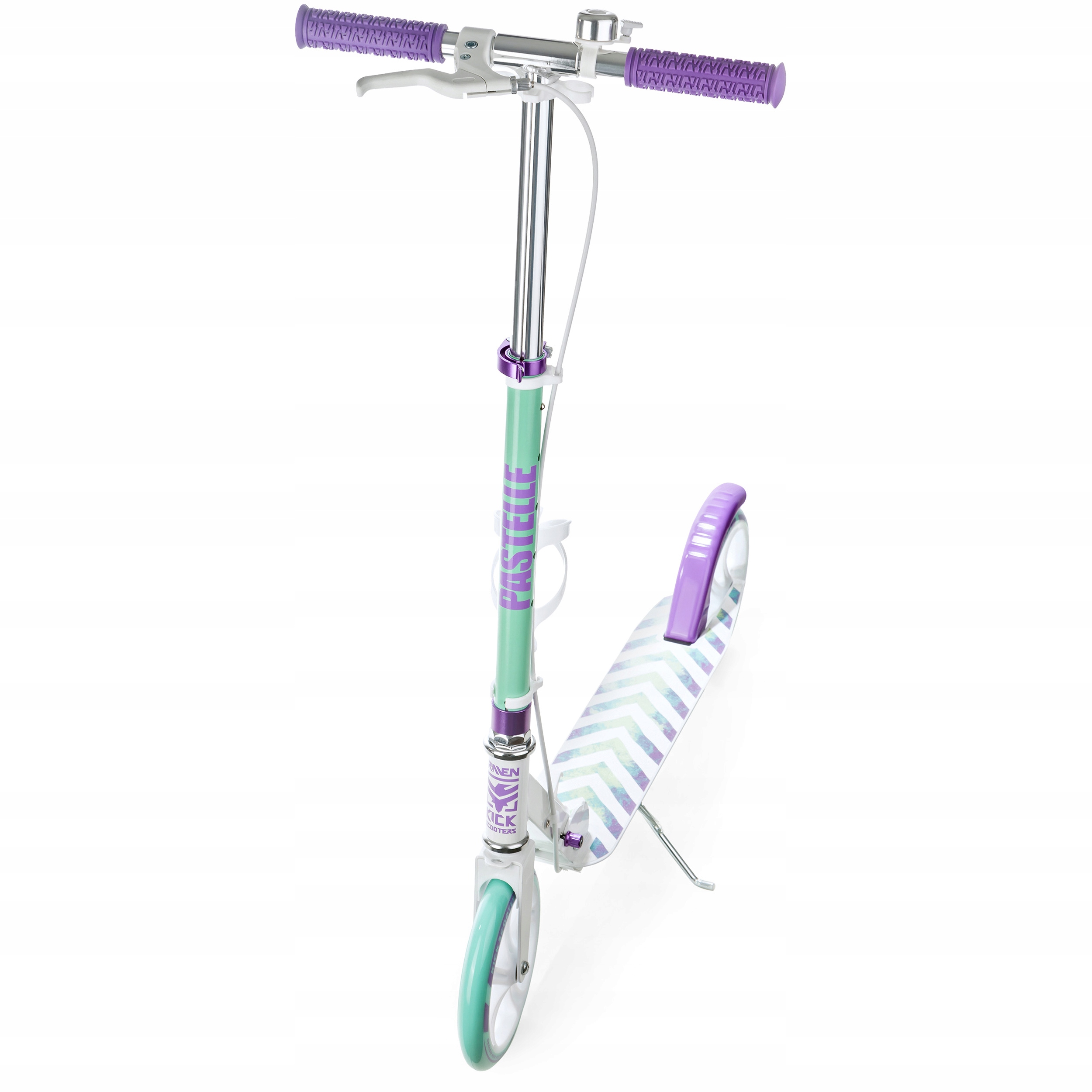 Hulajnoga Składana RAVEN Pastelle 200mm z hamulcem i dzwonkiem Liczba kół 2