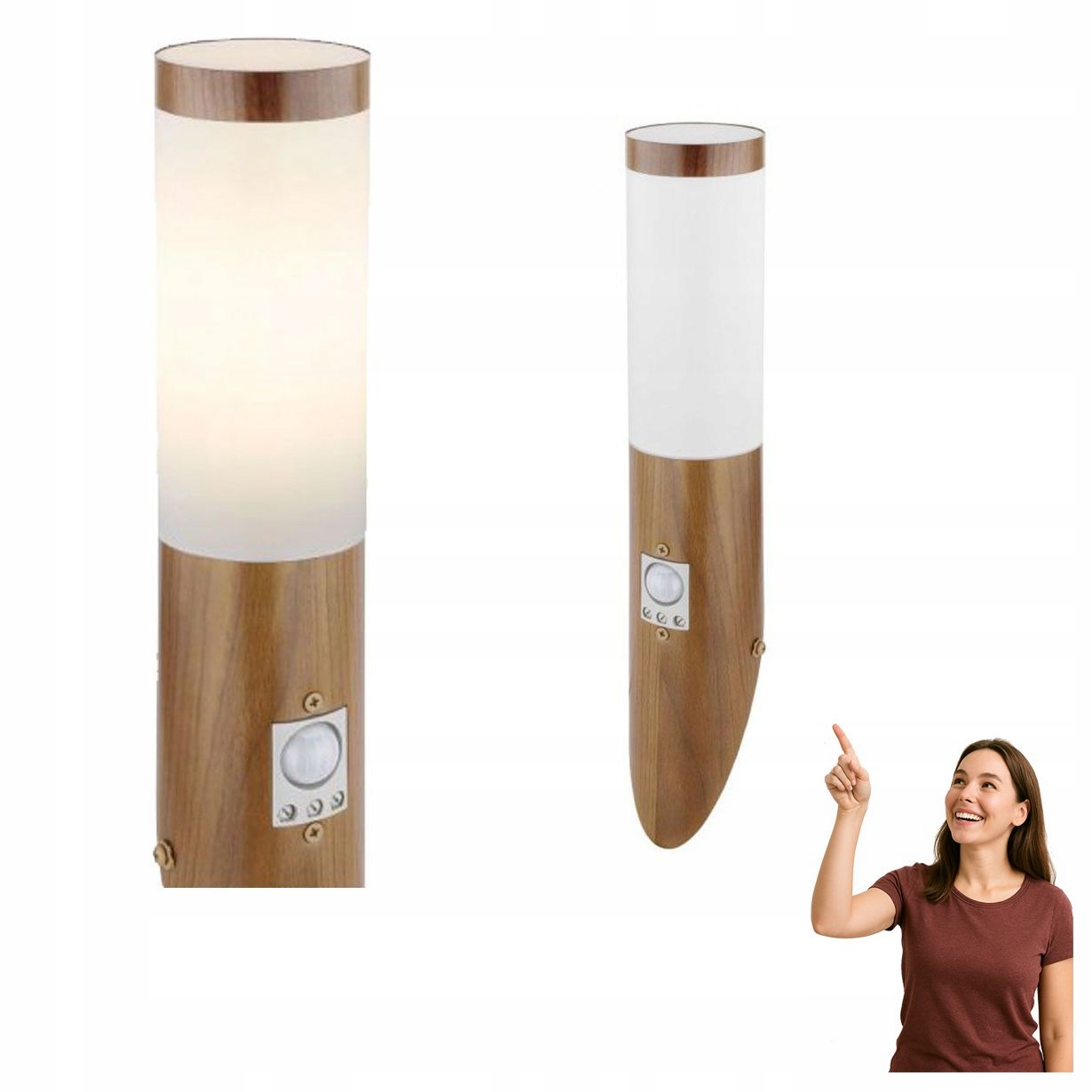 Venkovní nástěnné svítidlo s pohybovým senzorem Boston 3157SW Globo