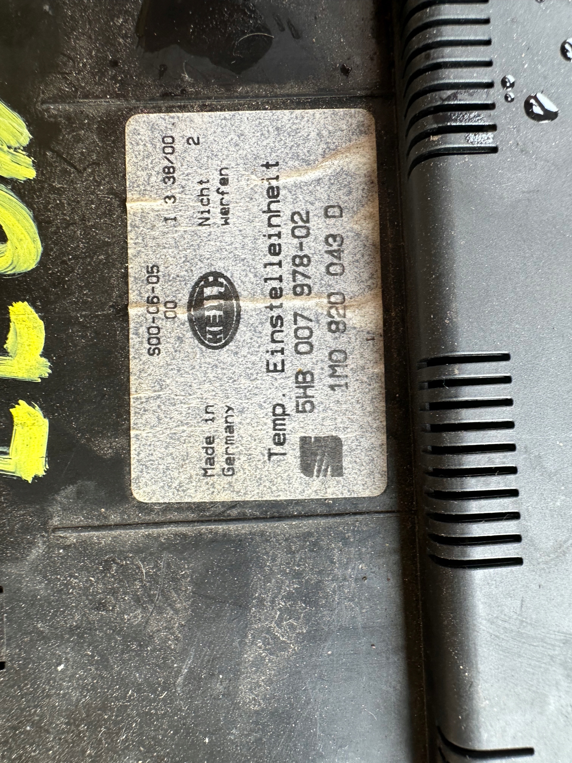 PANEL NAWIEWU 1M0820043D SEAT LEON I 99-04 Producent części SEAT OE