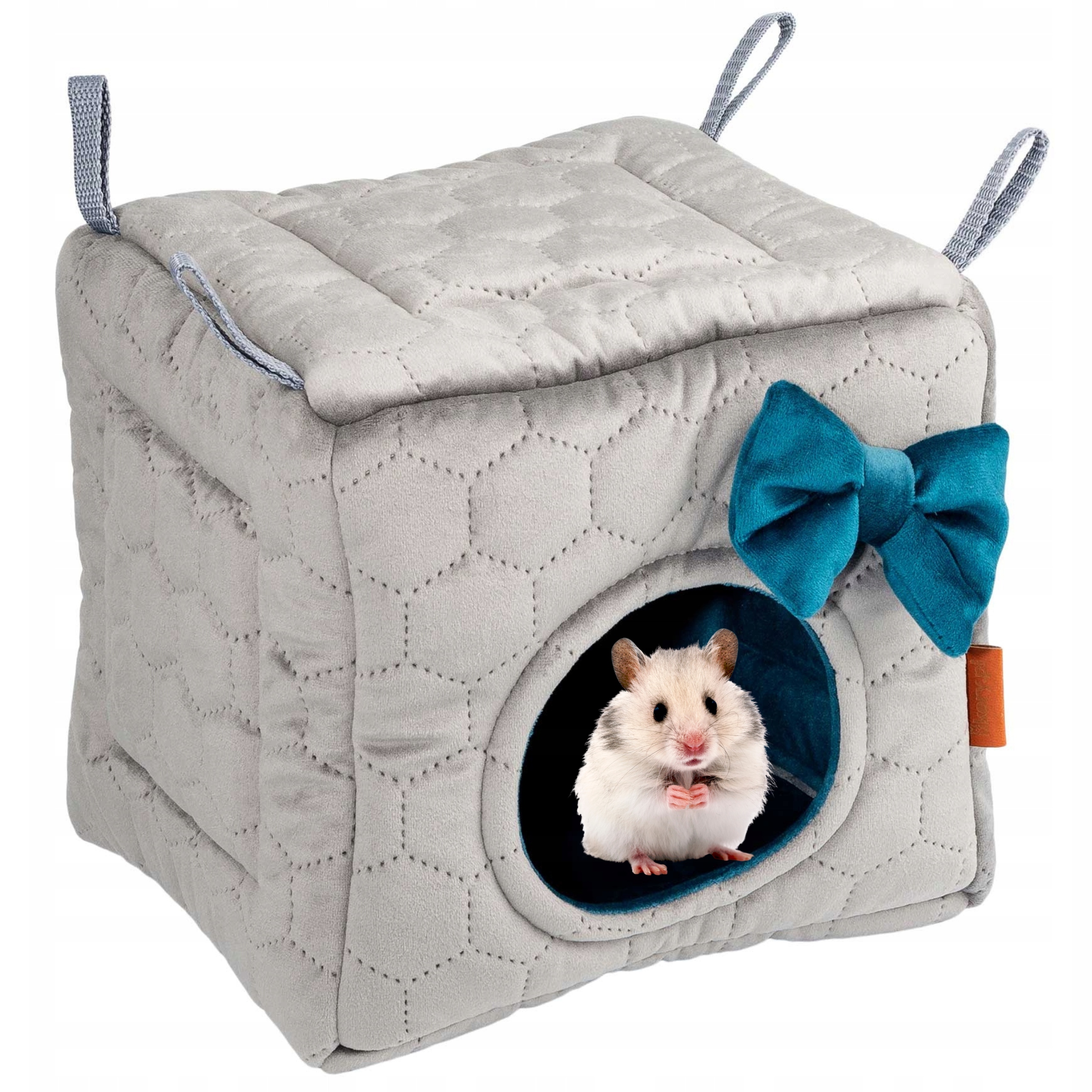 Kostka Závěsný Domeček Myš Krysař Fretka Osmák Degu Prasátko 22x22cm+