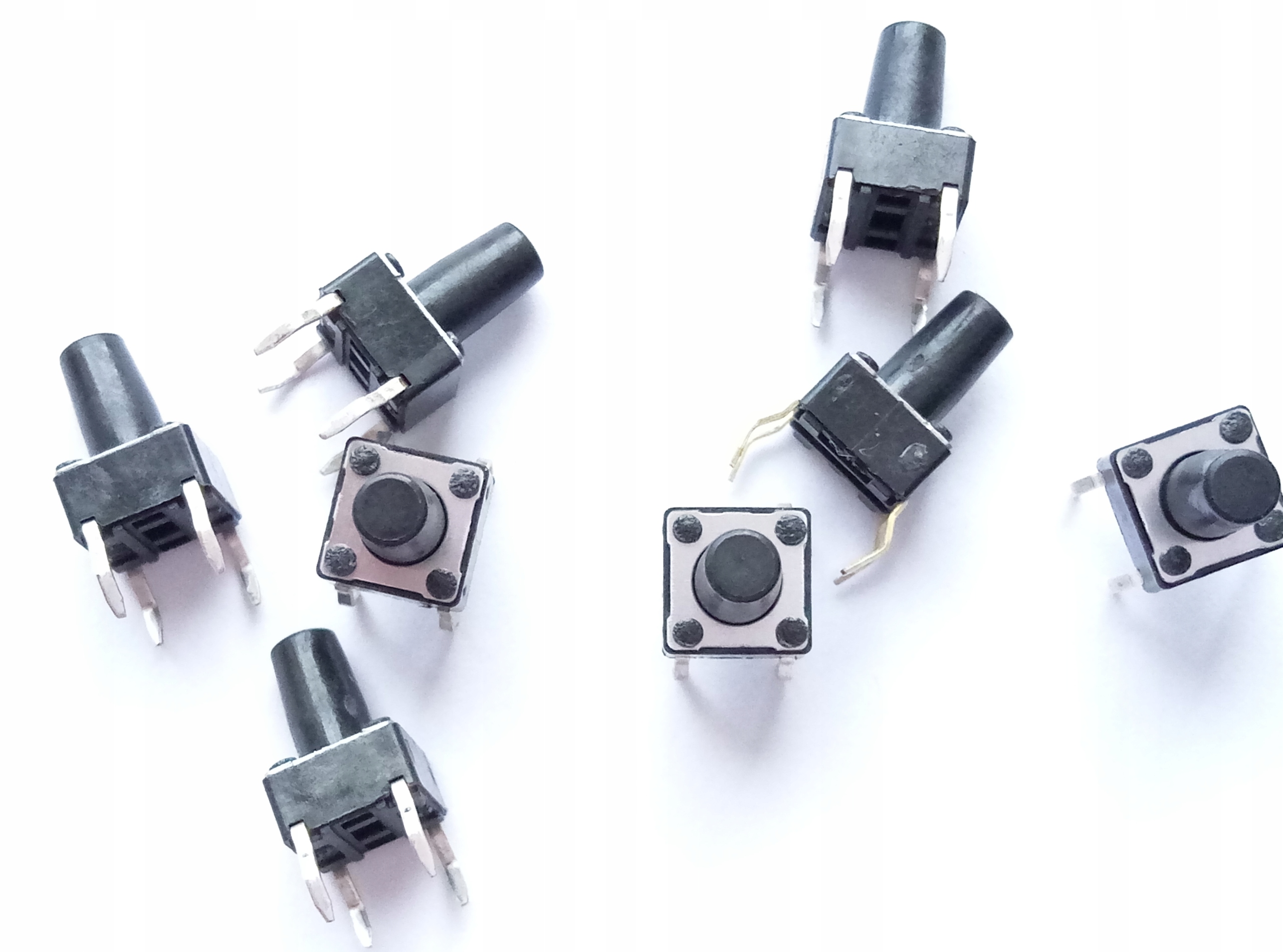 [20szt] Mikroprzełącznik DTS-65K Tact Switch 6x6mm H=9.5mm Diptronics