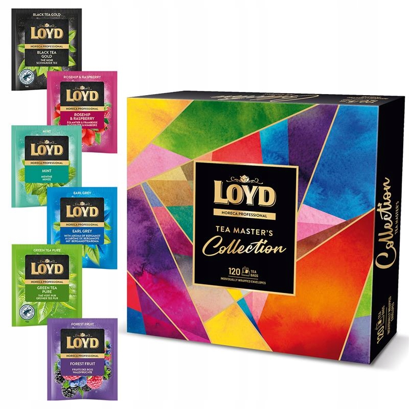 Levně Loyd Tea Master's Collection kolekce čajů 120 ks