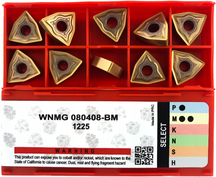 

Płytki węglikowe Wnmg 080408 Bm 1225 Nierdzewka