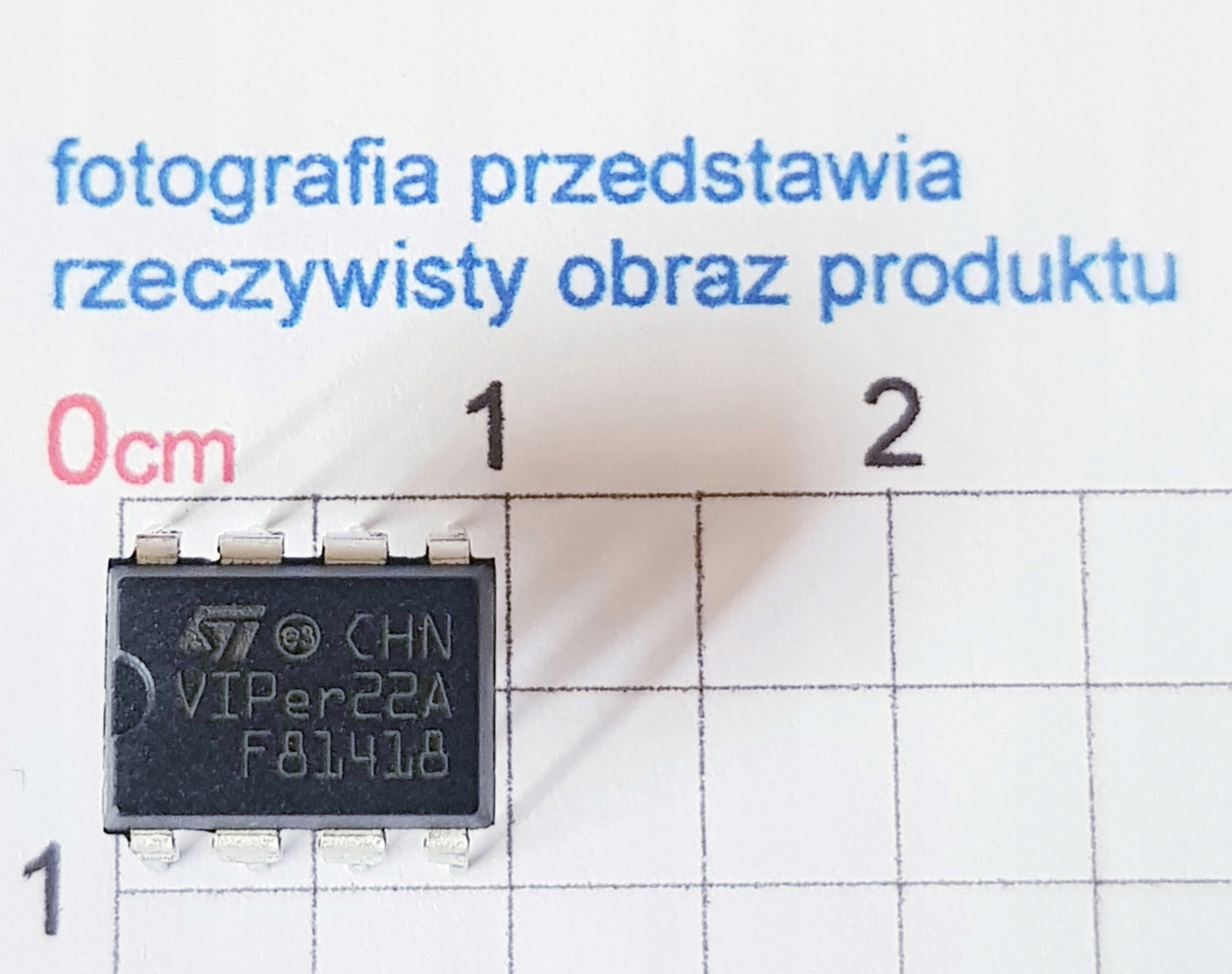VIPER22A Układ Scalony stabilizator Pwm STMicroelectronics Viper 22A DIP8