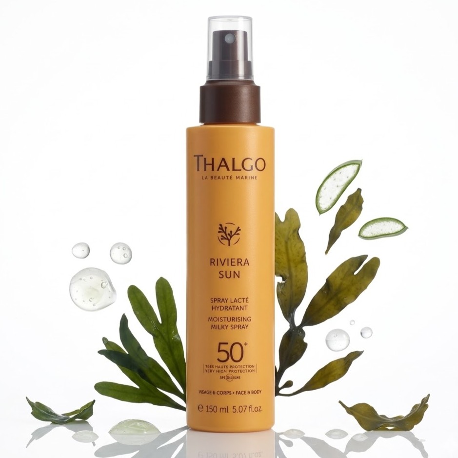 Hydratační mléko ve spreji spf50 na obličej a tělo, Uv ochrana 150 ml Thalgo