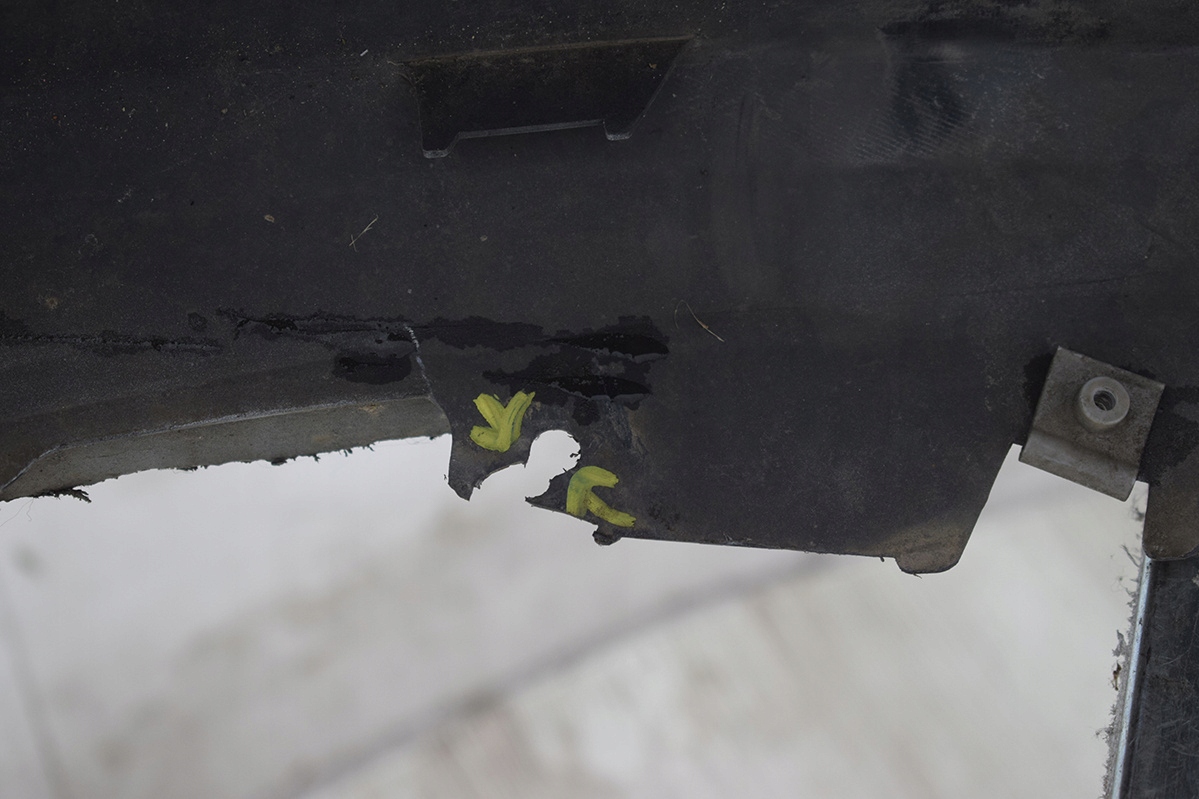 front bumper front MAZDA 3 and BK LIFT