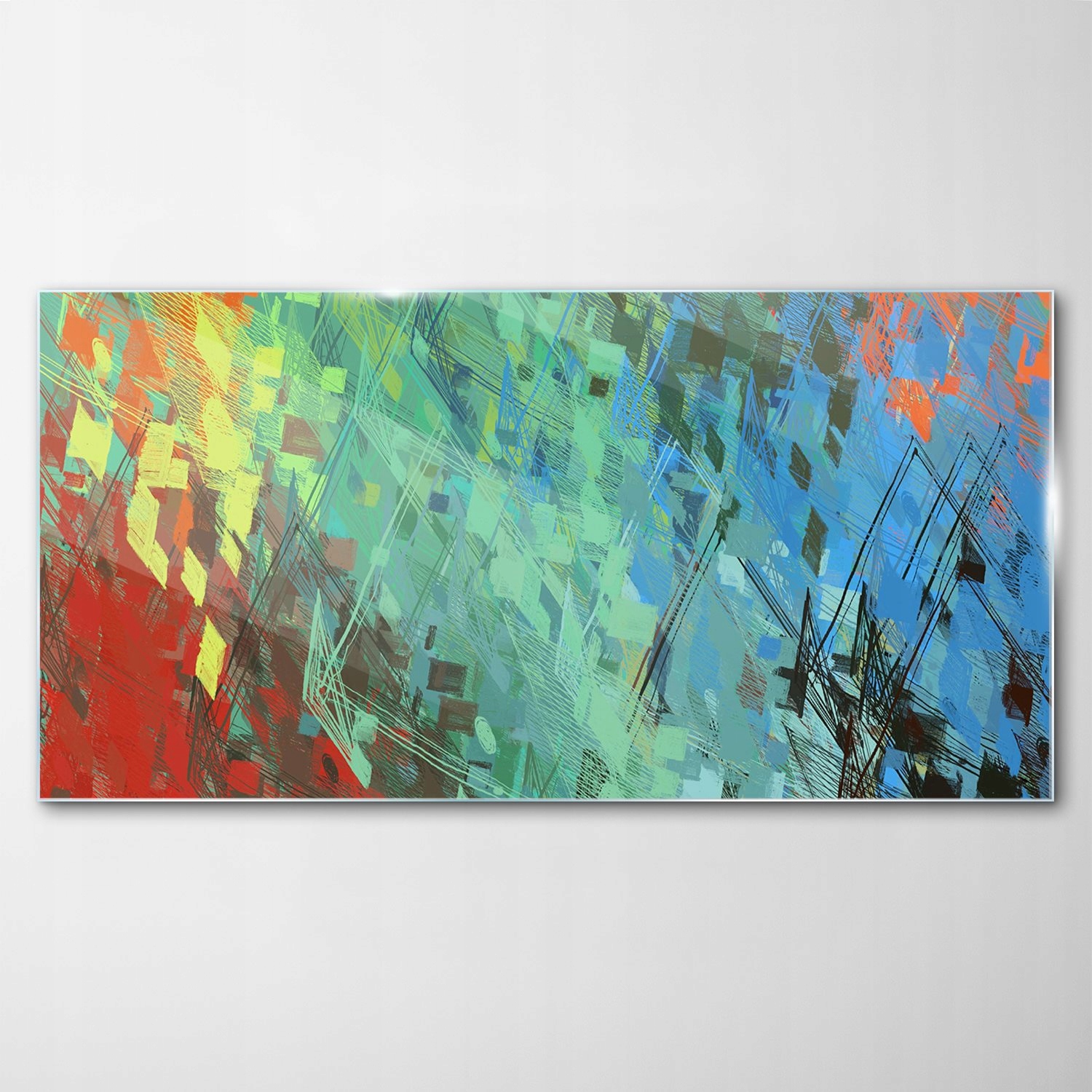 

Obraz na Szkle Dekor Abstrakcja Art Sztuka 120x60