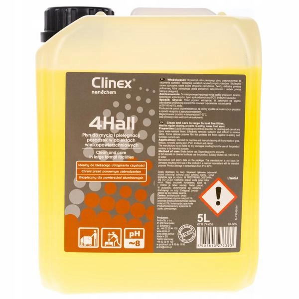 

Clinex 4HALL Do Mycia Posadzek I Podłóg 5L