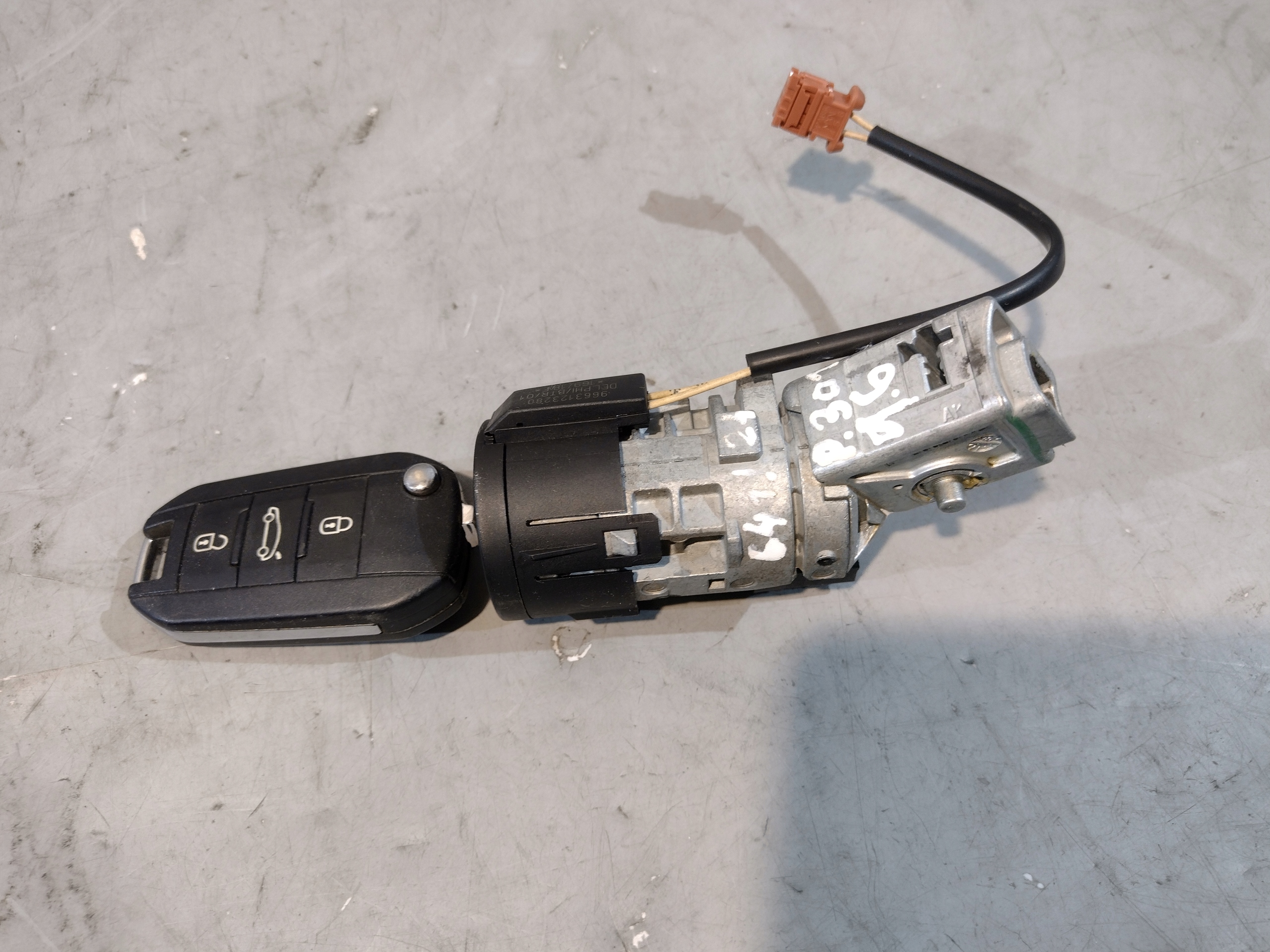 ignition key Peugeot 301 1,6 BlueHDI 9663123280