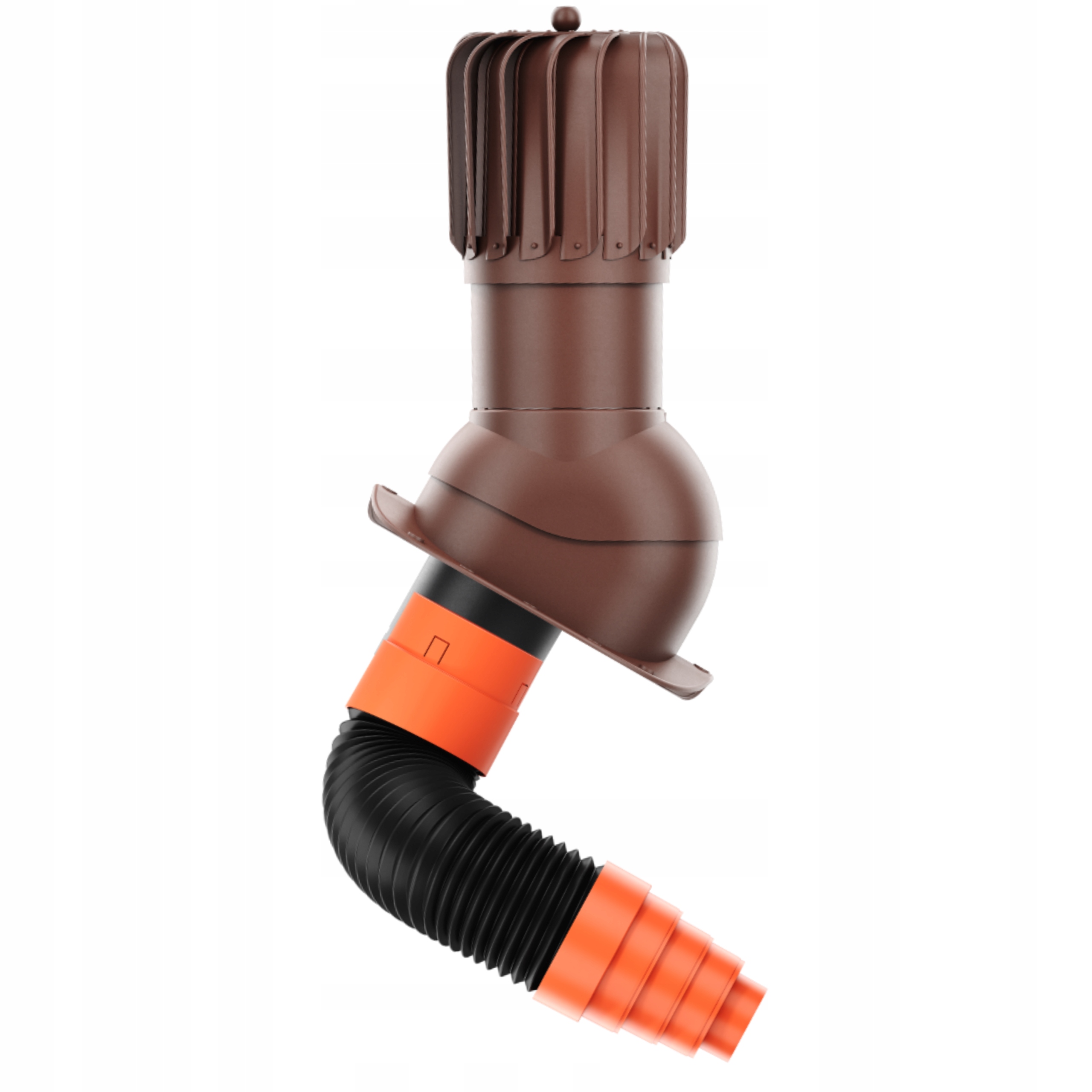 Rotační Větrací Komín Ø125 připojovací trubka