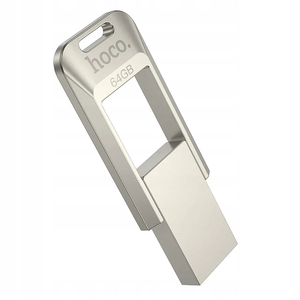 Pendrive 64GB Usb 3.0 (usb A) Hoco UD16 Nikkel Minőség
