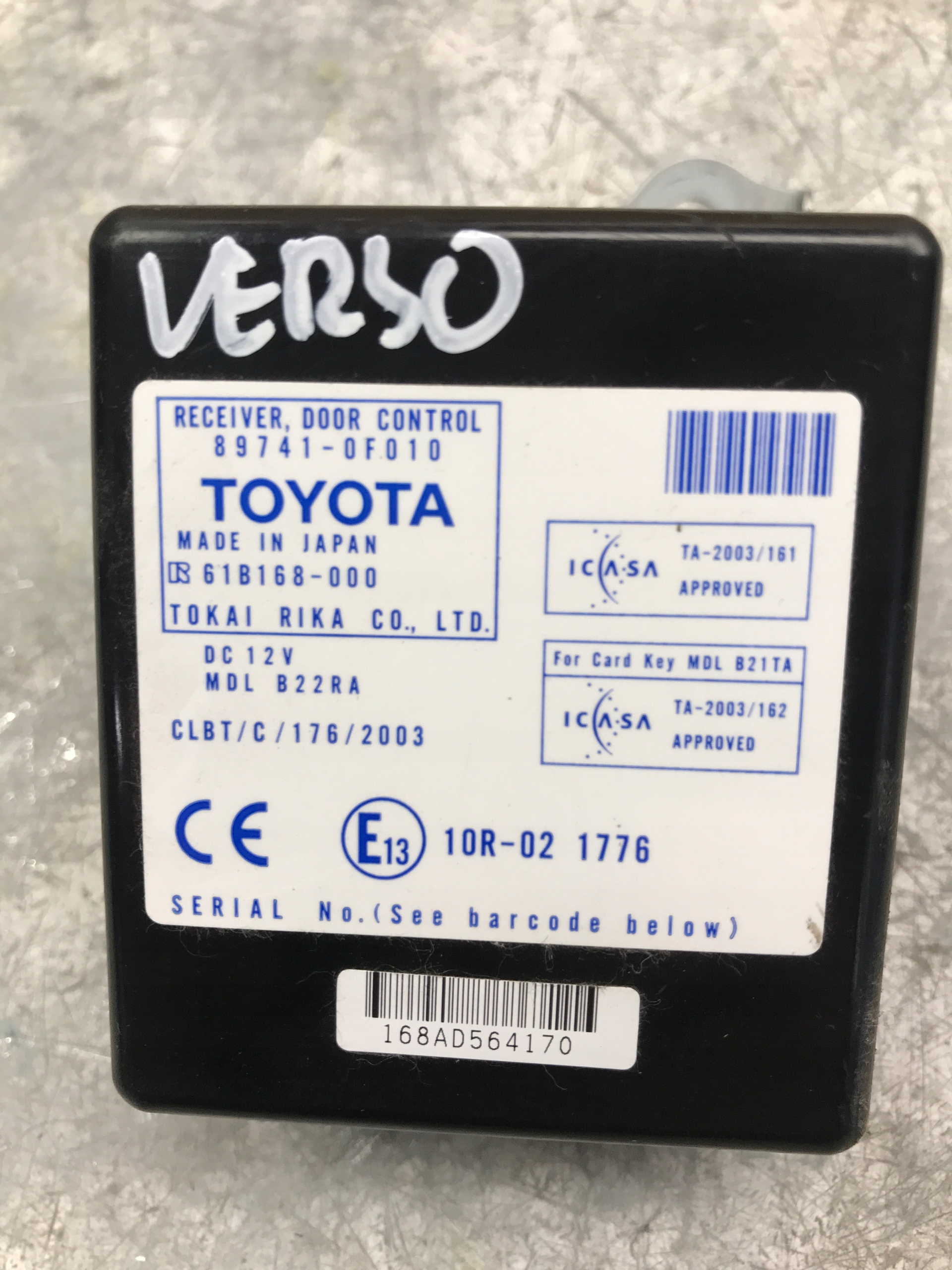 Module Portière COROLLA VERSO II 89741-0F010
