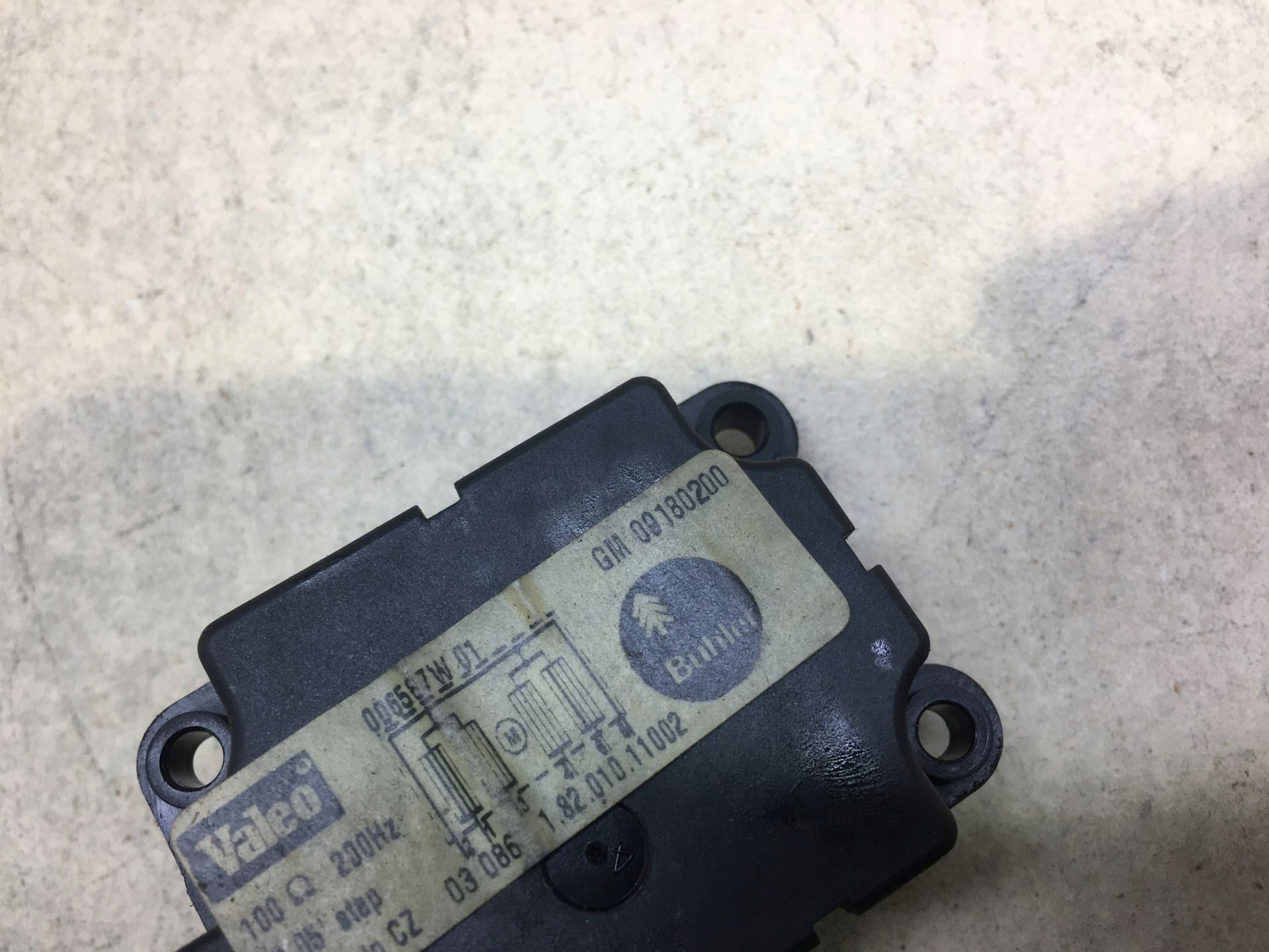 Micro moteur Bloc de chauffage complet SIGNUM 09180200 09180201
