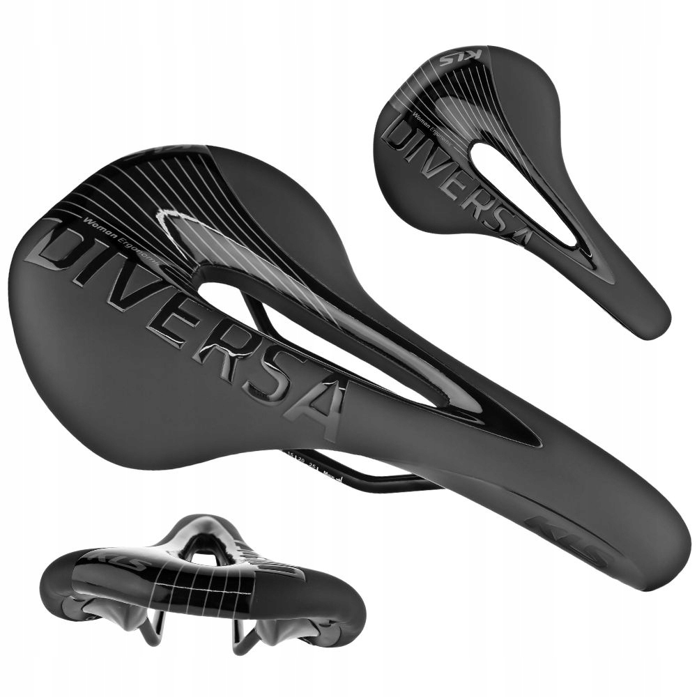 Siodło Rowerowe Kellys Diversa Siodełko do Roweru Czarne