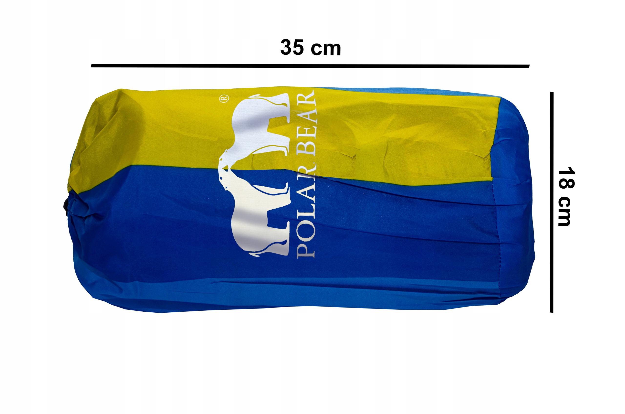 MATA SAMOPOMPUJĄCA Z PODUSZKĄ MATERAC karimata kempingowa POD NAMIOT BIWAK Długość 187 cm