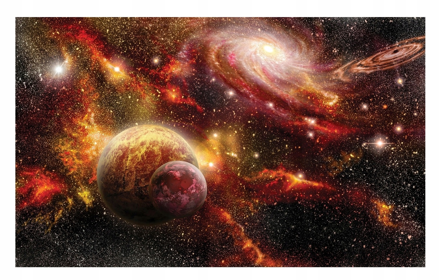 Fototapeta Planety Galaxie pro děti 254x184