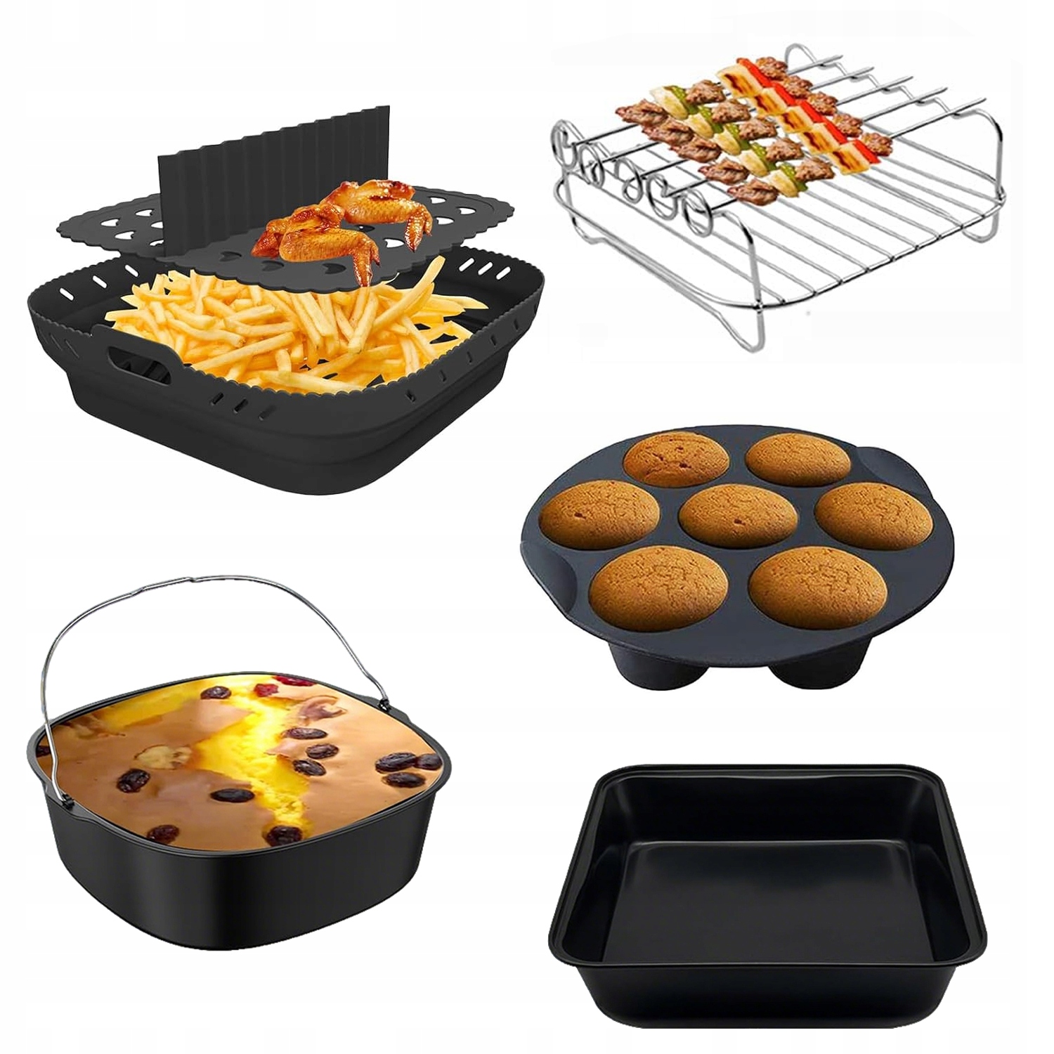 Akcesoria K Fritéze Cosori Turboblaze Air Fryer Set 11EL Univerzální