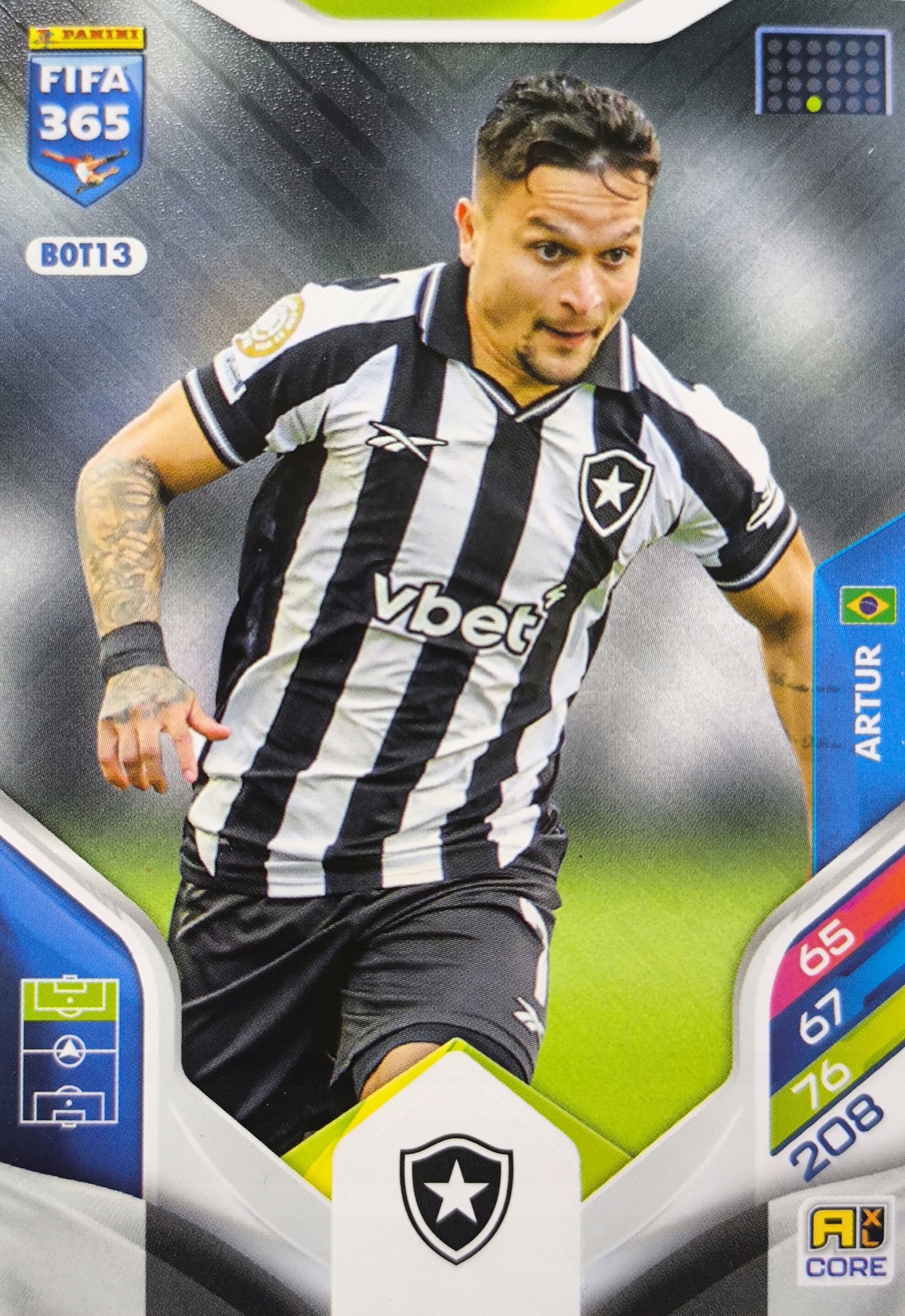 Panini Fifa 365 2026 Core BOT13 Artur Botafogo