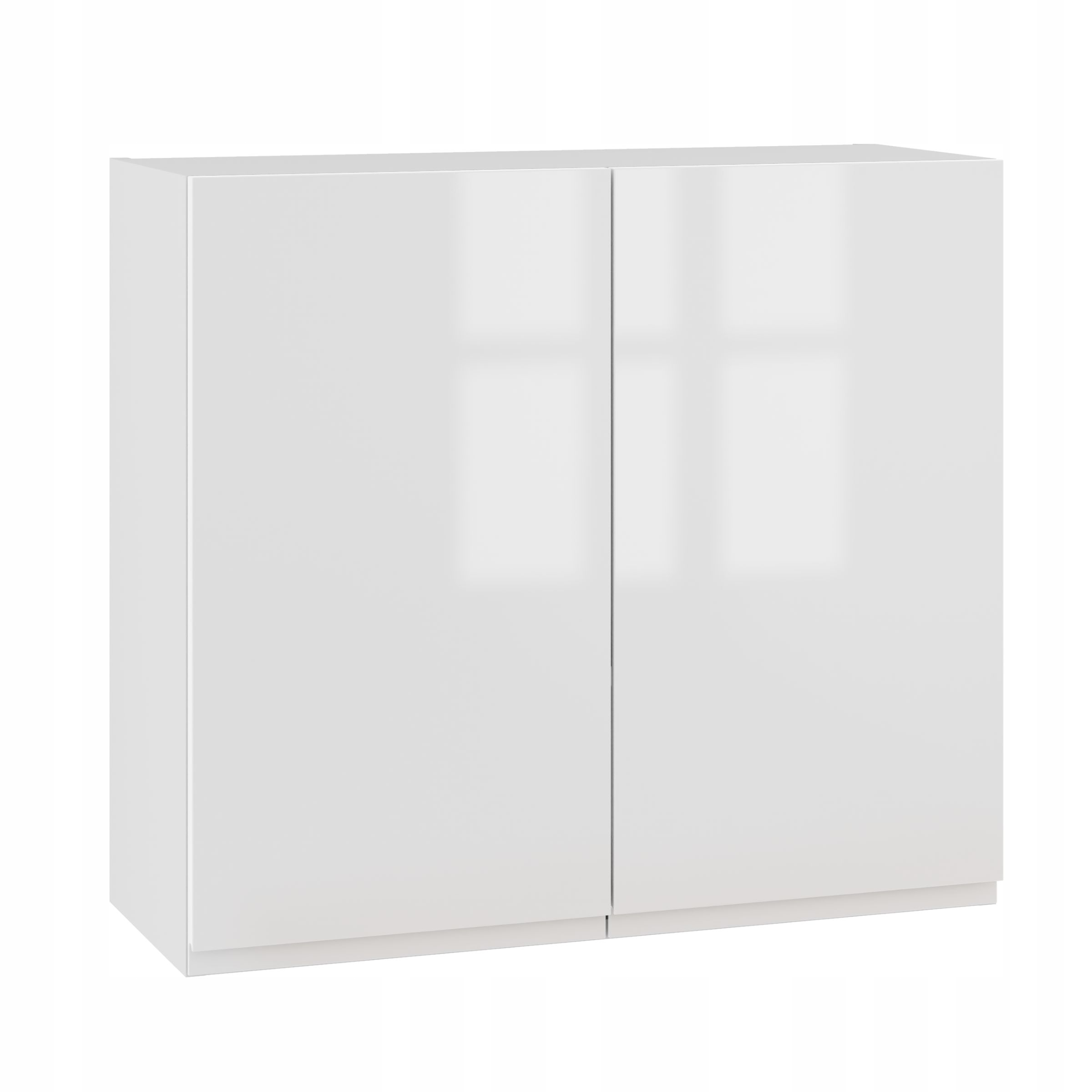 Kuchyňská skříňka 80 horní bílá bez úchytky Akryl