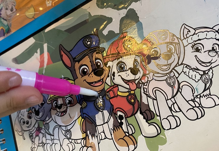 MAGIC WATER KOLOROWANKA WODNA PSI PATROL MAZAK Rodzaj kolorowanka wodna